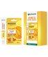 Garnier Glow Eye Duo skincare gift set featuring eye creams and serums in elegant packaging for refreshed, radiant eyes.