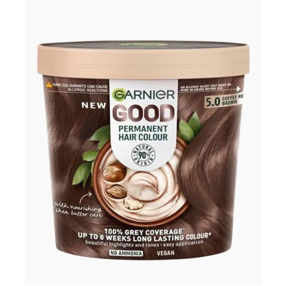 Garnier  Good Permanent Hair Colour 5.0 Coffee Roast Brown