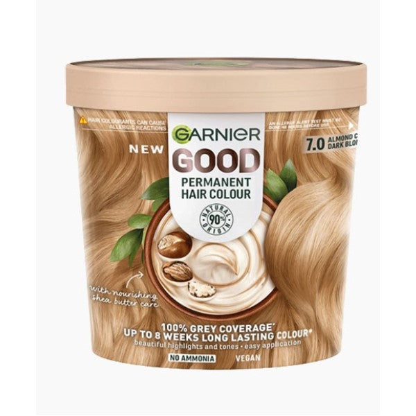 Garnier  Good Permanent Hair Colour 7.0 Almond Creme Dark Blonde
