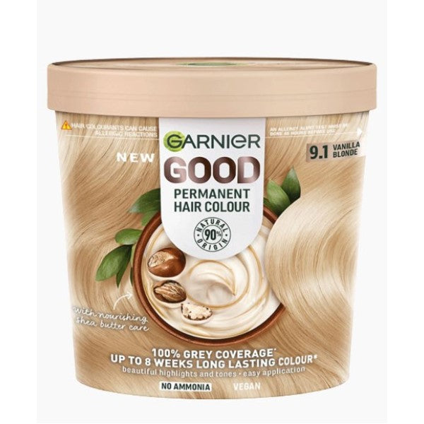 Garnier  Good Permanent Hair Colour 9.1 Vanilla Blonde