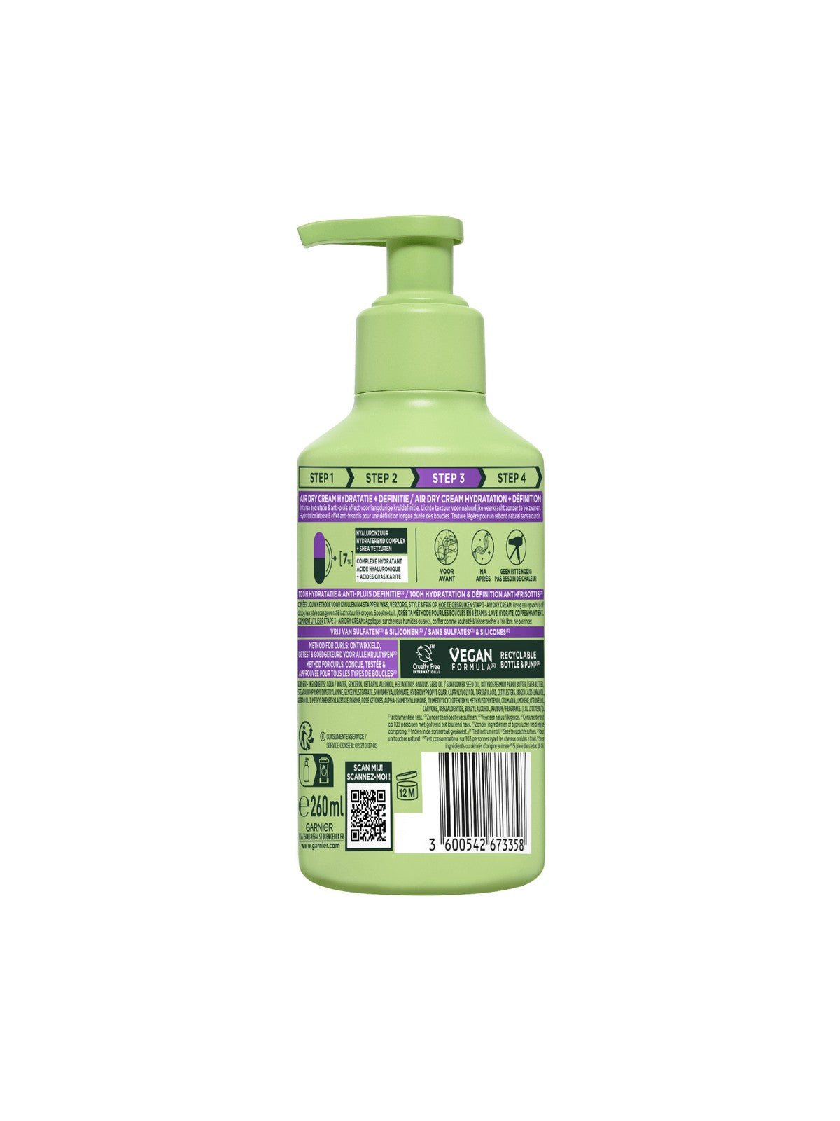 Garnier  Method For Curls Air Dry Cream
