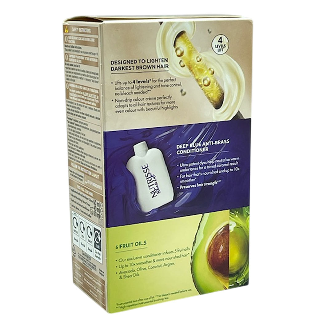 Garnier Nutrisse Blonde Lift Hair Color UL1 Darkest Brown Hair