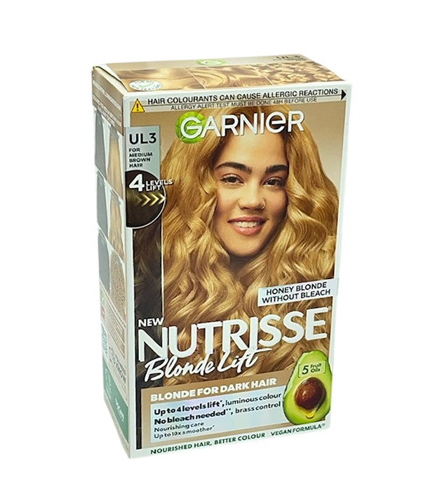 Garnier Nutrisse Blonde Lift Hair Color UL3 Medium Brown Hair