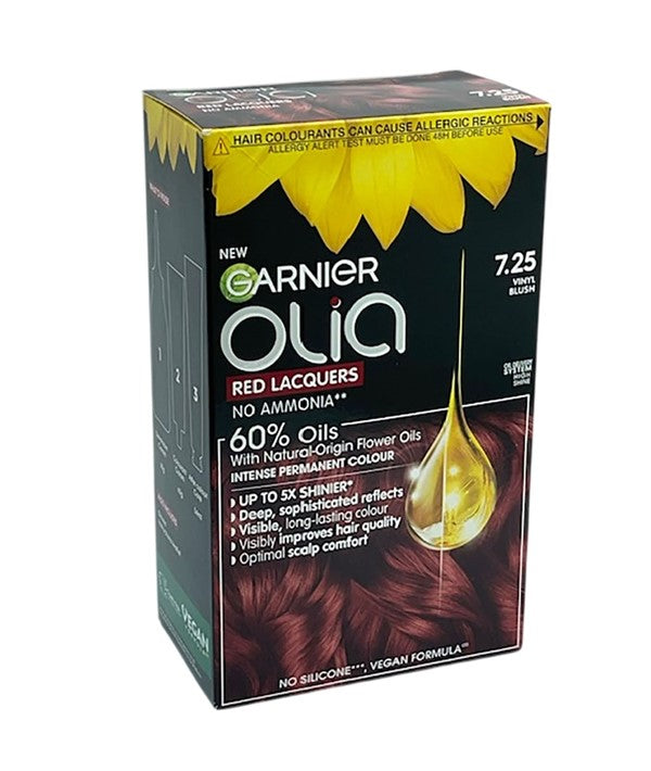 Garnier Olia Red Lacquers Intense Permanent Hair Color 725 Vinyl Blush