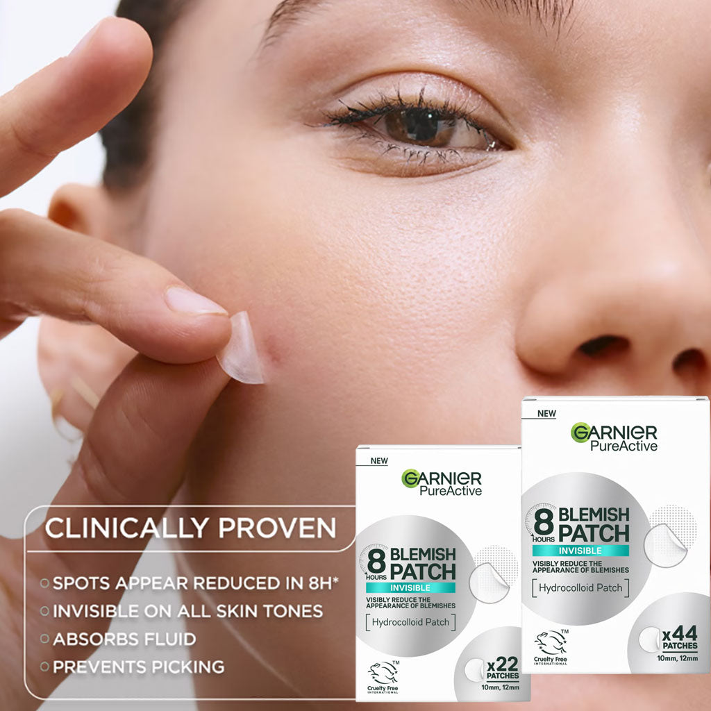 Garnier Pure Active 8Hr Invisible Hydrocolloid Blemish Patch