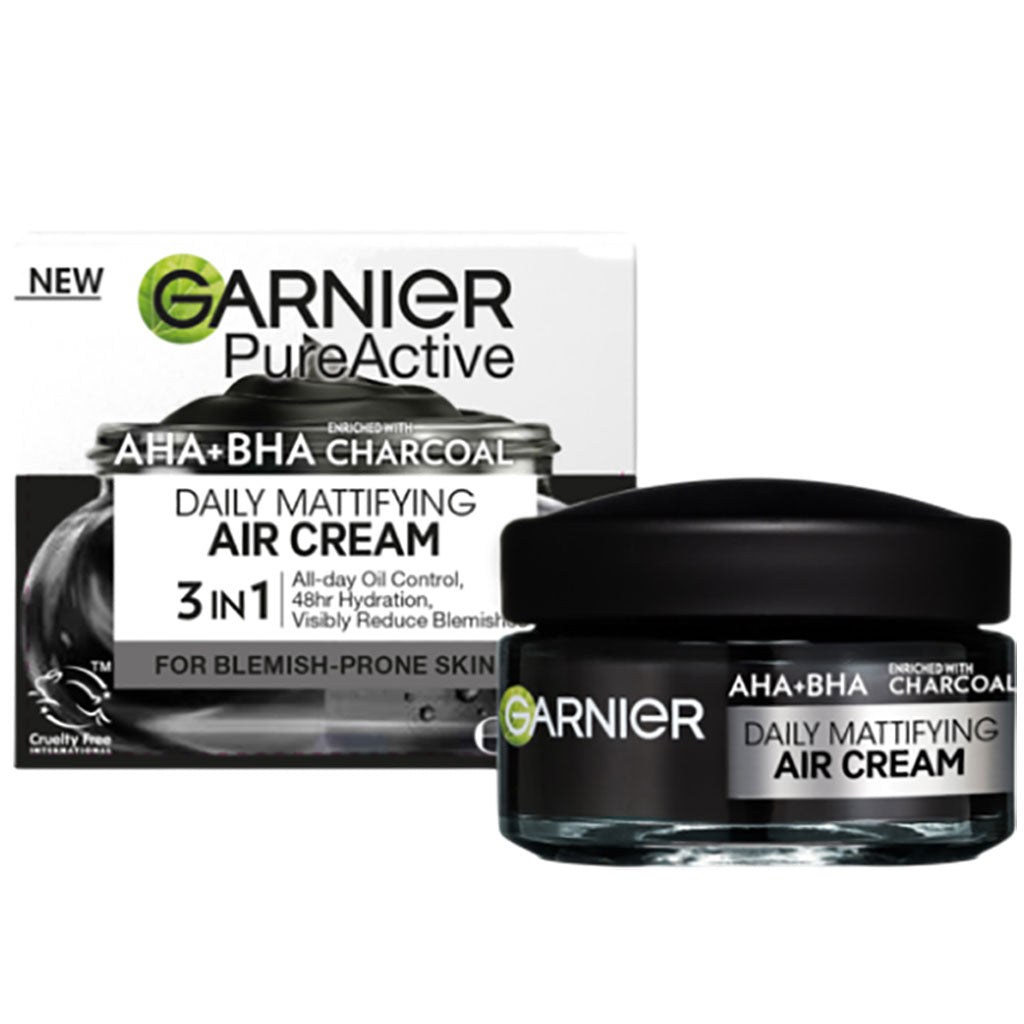 Garnier  Pure Active Aha Salicylic Acid Daily Mattifying Air Cream Moisturiser 