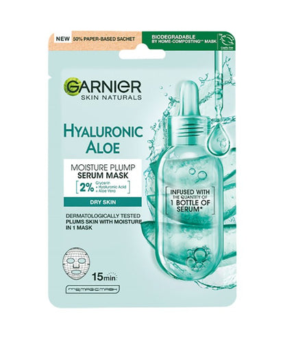 Garnier Skin Active Hyaluronic Aloe Moisture Pump Serum Mask