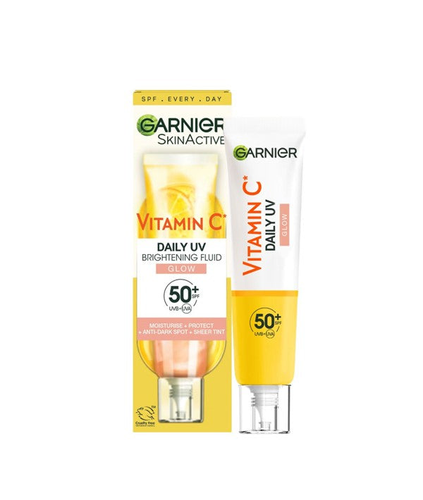 Garnier Skin Active Vitamin C Daily UV Brightening Fluid Glow 50 SPF