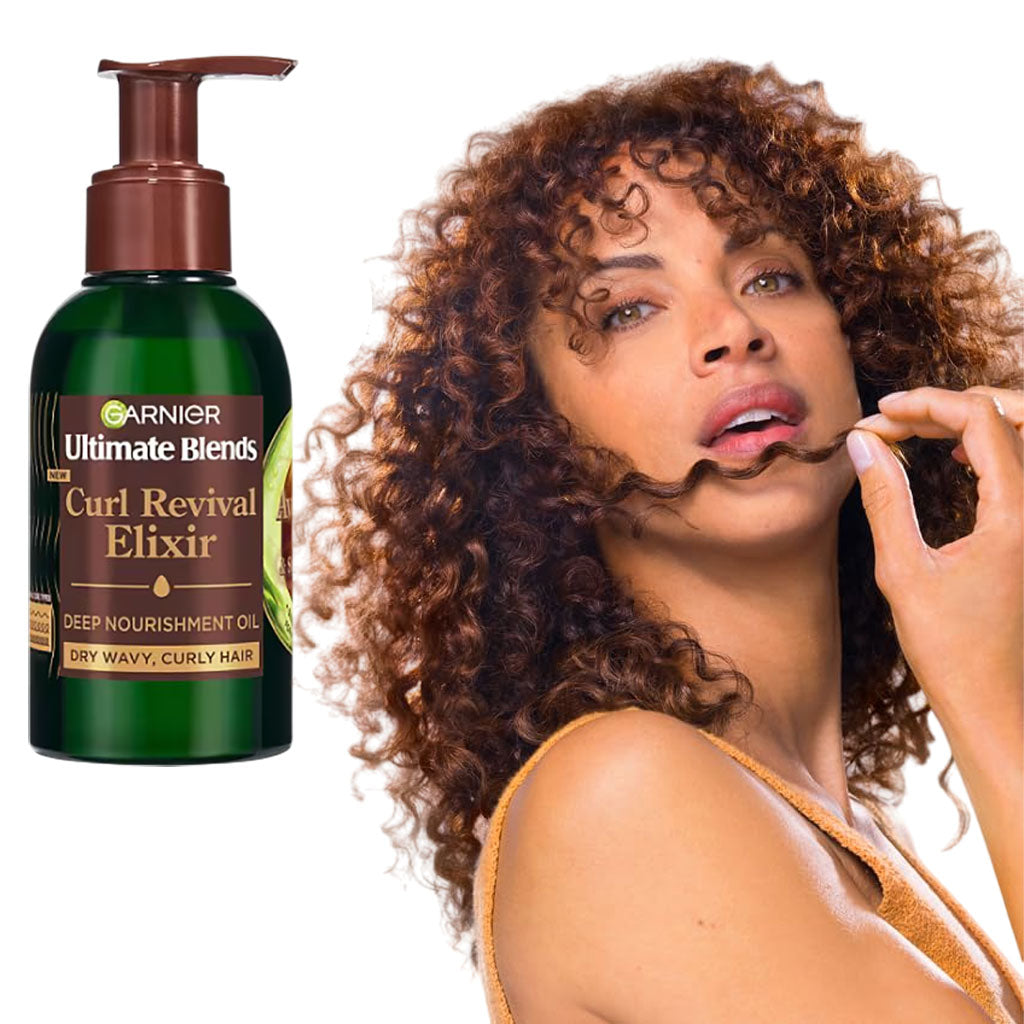 Garnier Ultimate Blends Curl Revival Elixir Oil