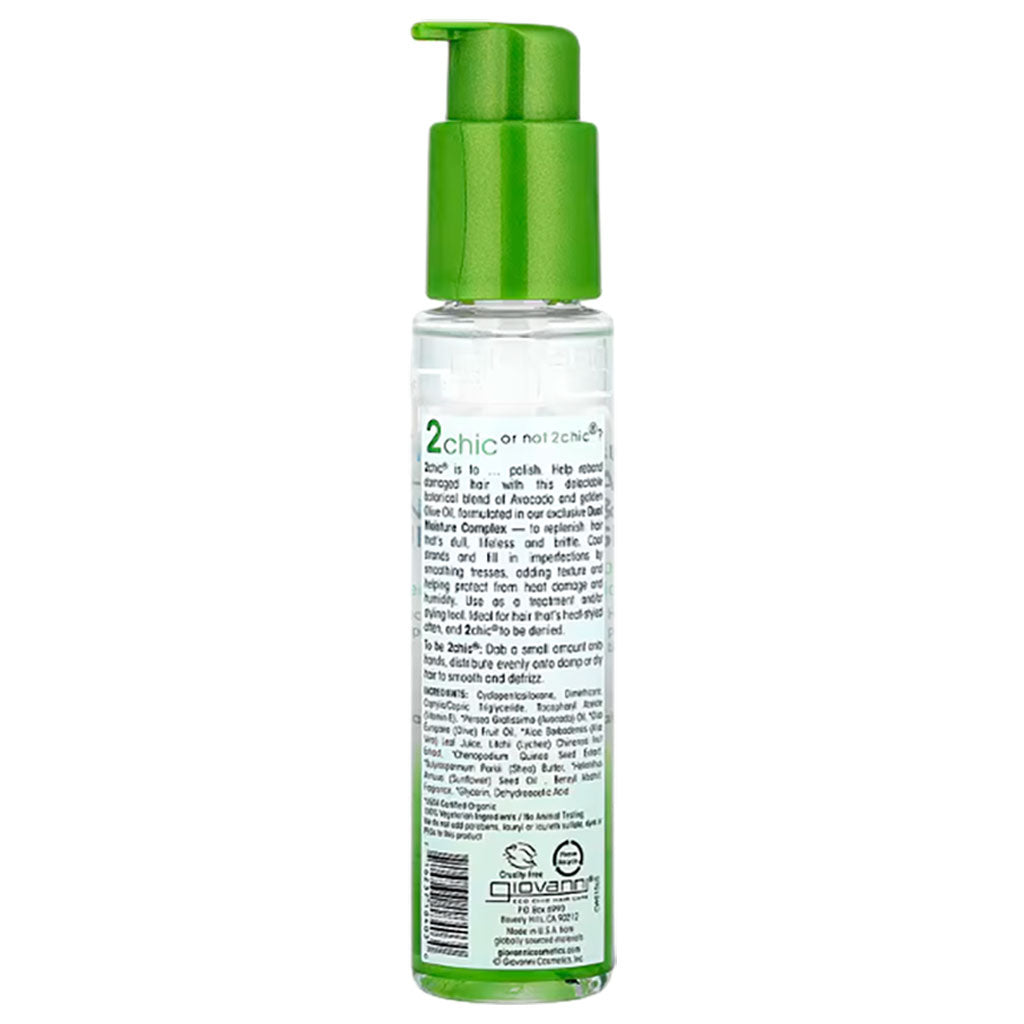 Giovanni 2 Chic Ultra Moist Super Potion Anti Frizz And Binding Serum Oil