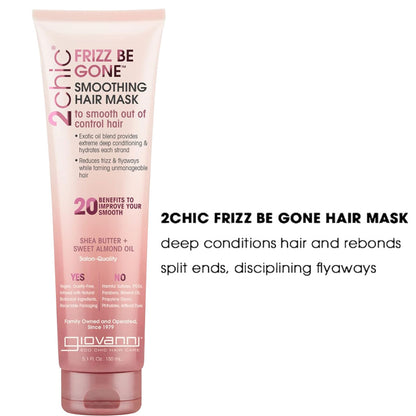 Giovanni 2 Chic Frizz Be Gone Smoothing Hair Mask