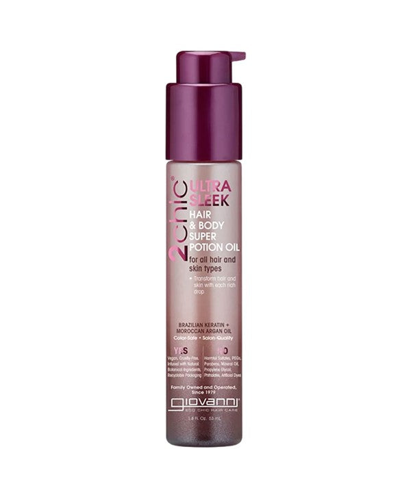 Giovanni 2 Chic Ultra Sleek Hair And Body Super Potion Oil