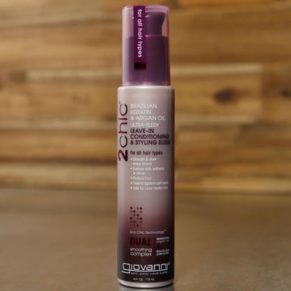 Giovanni 2 Chic Ultra Sleek Leave In Conditioning And Styling Elixir