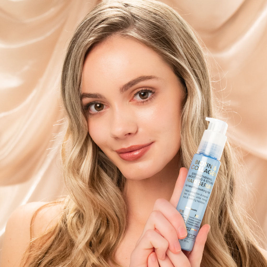Giovanni Biotin Collagen Strengthening Smoothing And Styling Hair Serum