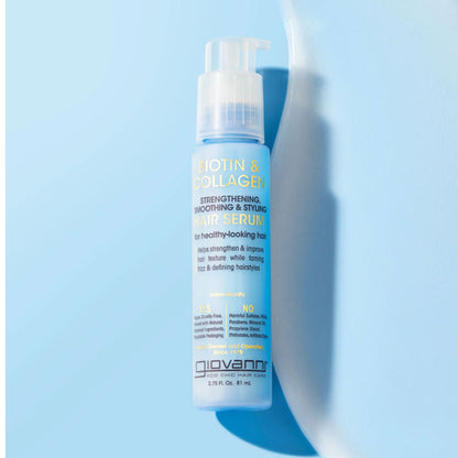 Giovanni Biotin Collagen Strengthening Smoothing And Styling Hair Serum