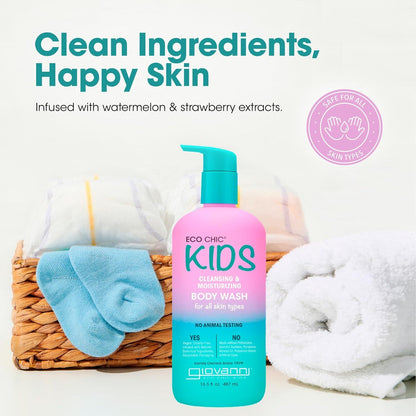 Giovanni Eco Chic Kids Cleansing And Moisturizing Body Wash