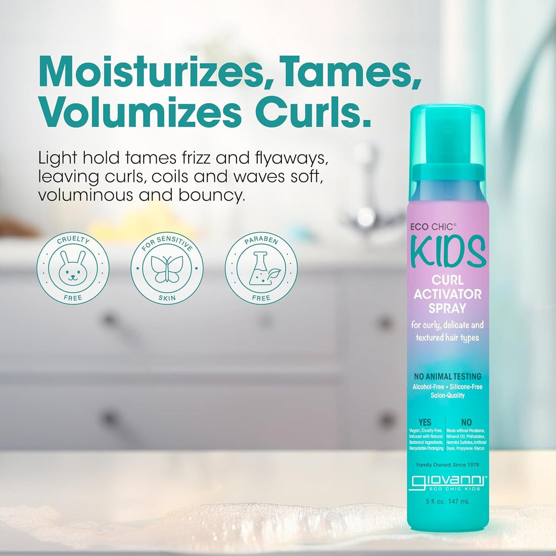 Giovanni Eco Chic Kids Curl Activator Spray
