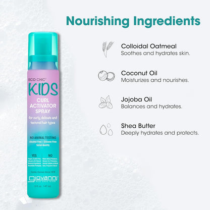 Giovanni Eco Chic Kids Curl Activator Spray