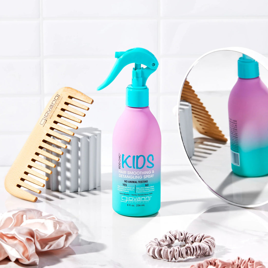 Giovanni Eco Chic Kids Hair Smoothing And Detangling Spray