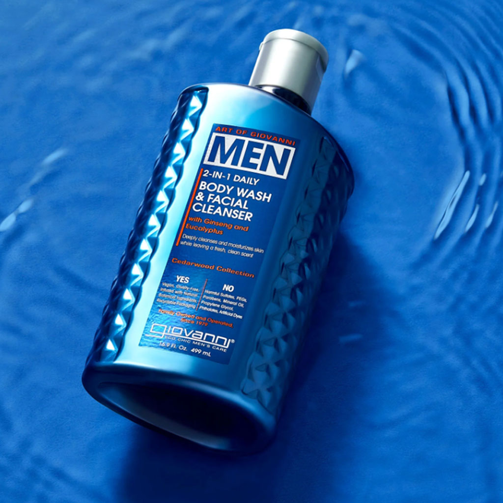 Giovanni Men 2 In 1 Daily Body Wash And Facial Cleanser
