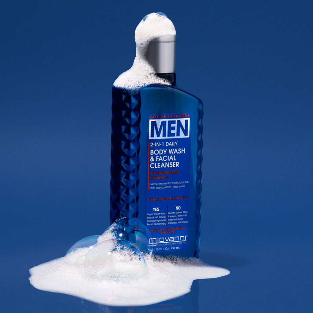 Giovanni Men 2 In 1 Daily Body Wash And Facial Cleanser