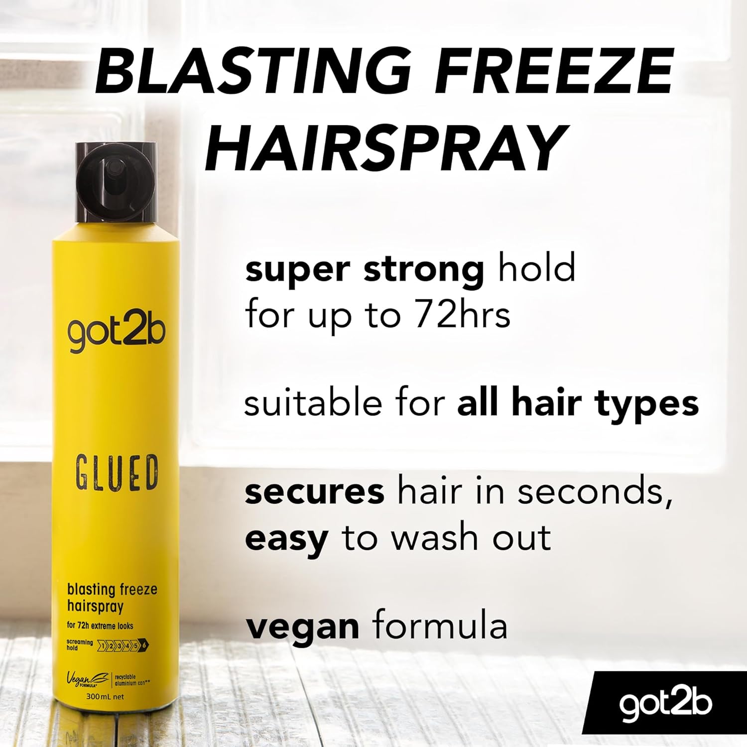Schwarzkopf Got2b Blasting Freeze Hairspray
