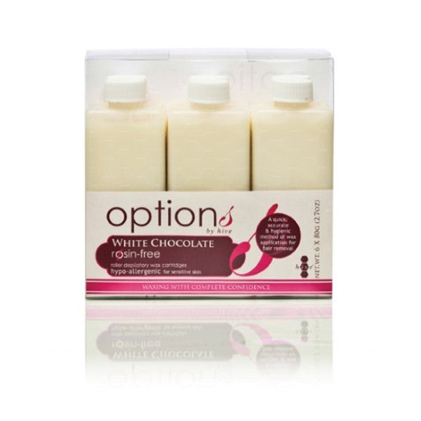 Hive Options White Chocolate Roller Depilatory Wax Cartridges