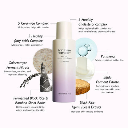 Haruharu Wonder Black Rice Probiotics Barrier Essence