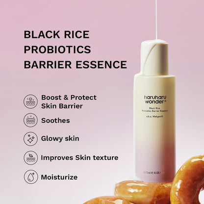 Haruharu Wonder Black Rice Probiotics Barrier Essence