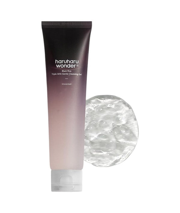Haruharu Wonder Black Rice Triple AHA Gentle Cleansing Gel