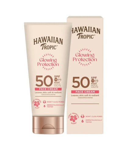 Hawaiian Tropic Glowing Protection Face Cream 50SPF