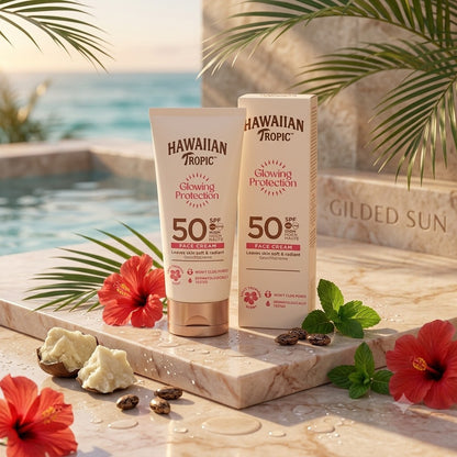 Hawaiian Tropic Glowing Protection Face Cream 50SPF
