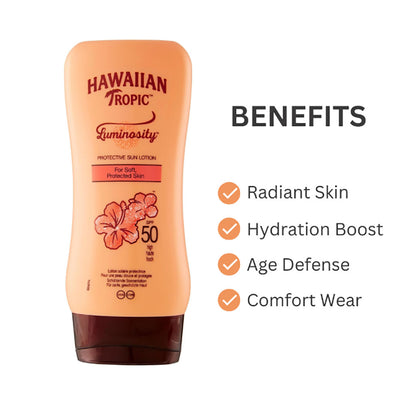 Hawaiian Tropic Luminosity Protective Sun Lotion SPF50