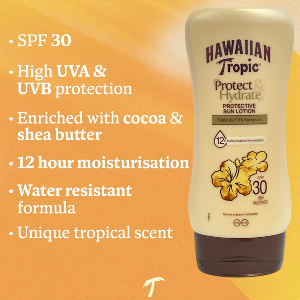 Hawaiian Tropic Protect Hydrate Protective Sun Lotion SPF30