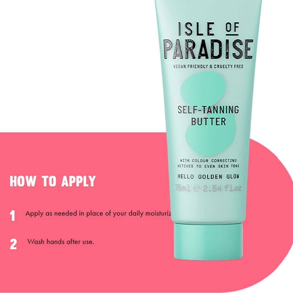 Isle Of Paradise Hello Golden Glow Self Tanning Butter