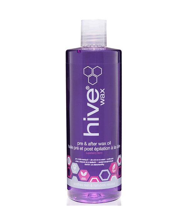 Hive  Wax Pre and After Wax Oil