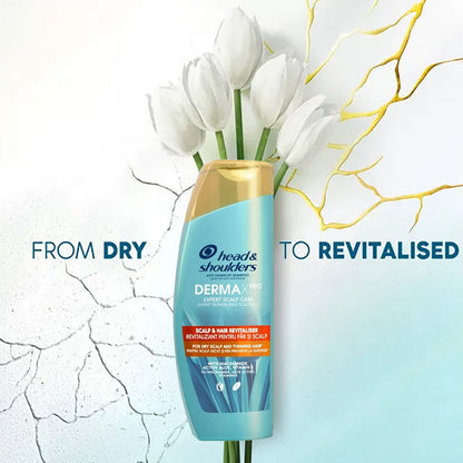 Head And Shoulders Dermax Pro Scalp Care Scalp And Hair Revitaliser Shampoo