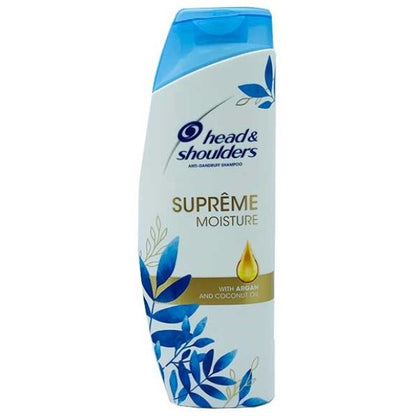 Head And Shoulders Supreme Moisture Anti Dandruff Shampoo With Argan Oil