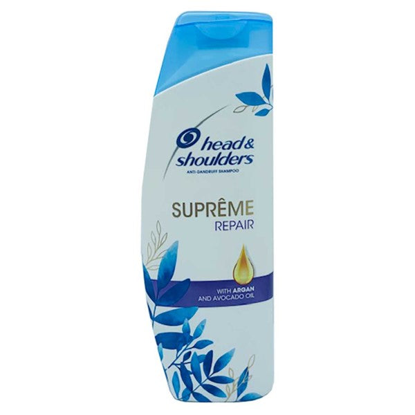 Head And Shoulders Supreme Moisture Anti Dandruff Shampoo With Argan Oil