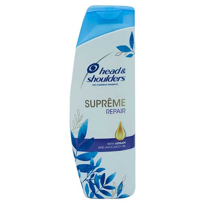 Head And Shoulders Supreme Moisture Anti Dandruff Shampoo With Argan Oil