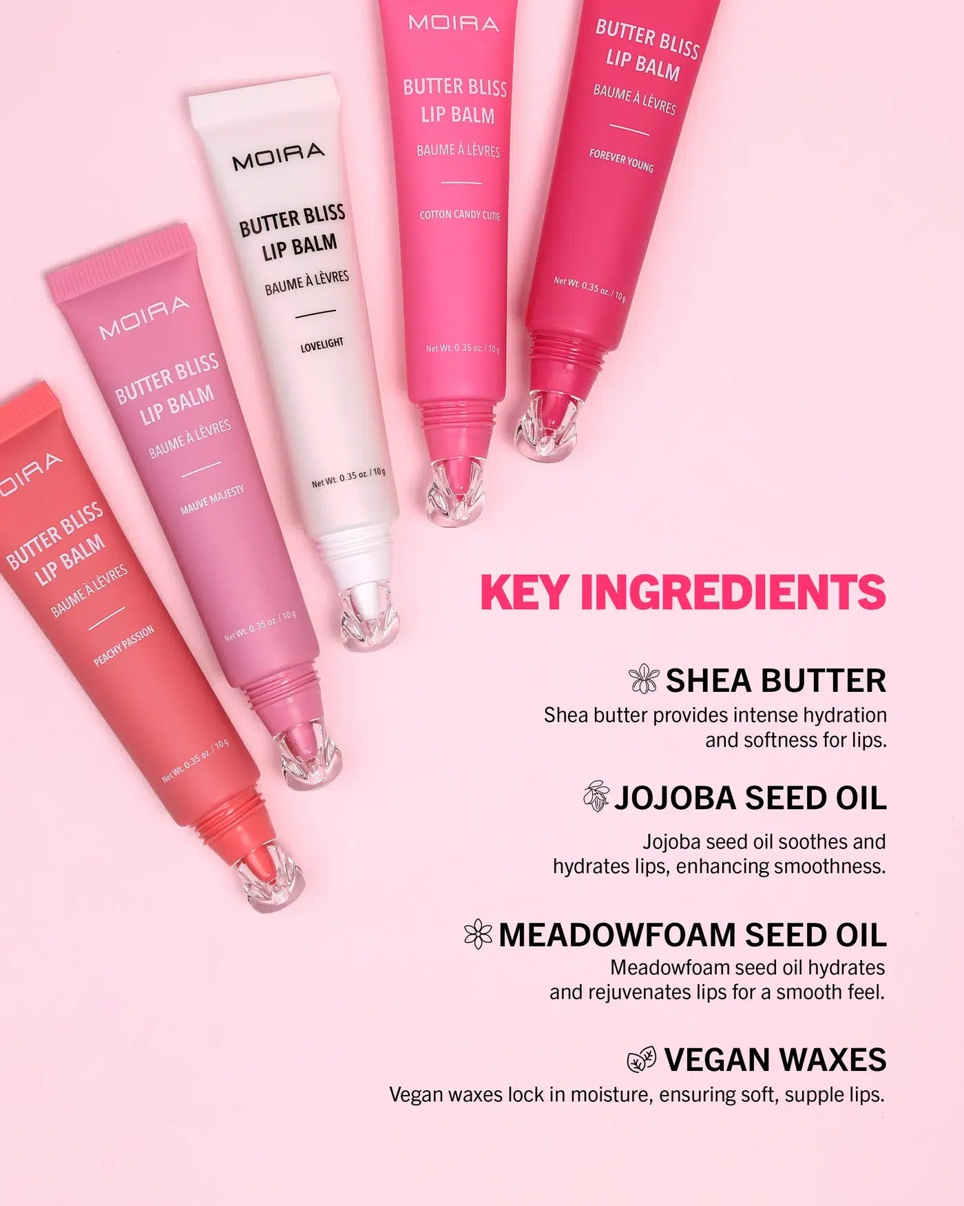 Moira Butter Bliss Lip Balm