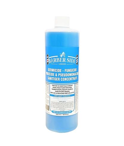 Ican London Barber Side London Germicide Blue Solution