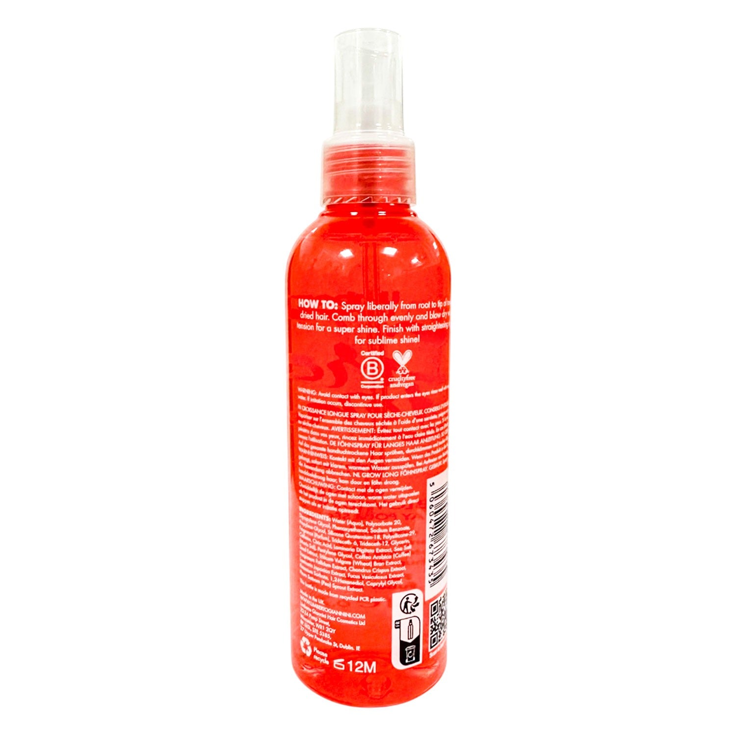 Umberto Giannini Grow Long Wonder Blow Dry Hair Spray