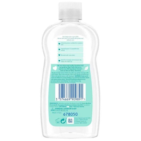 Johnson And Johnson Johnsons Cotton Touch Hair And Scalp Oil