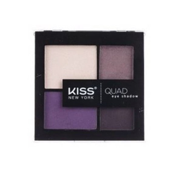 Kiss New York Professional Kiss New York Quad Eyeshadow KQS02 Purple