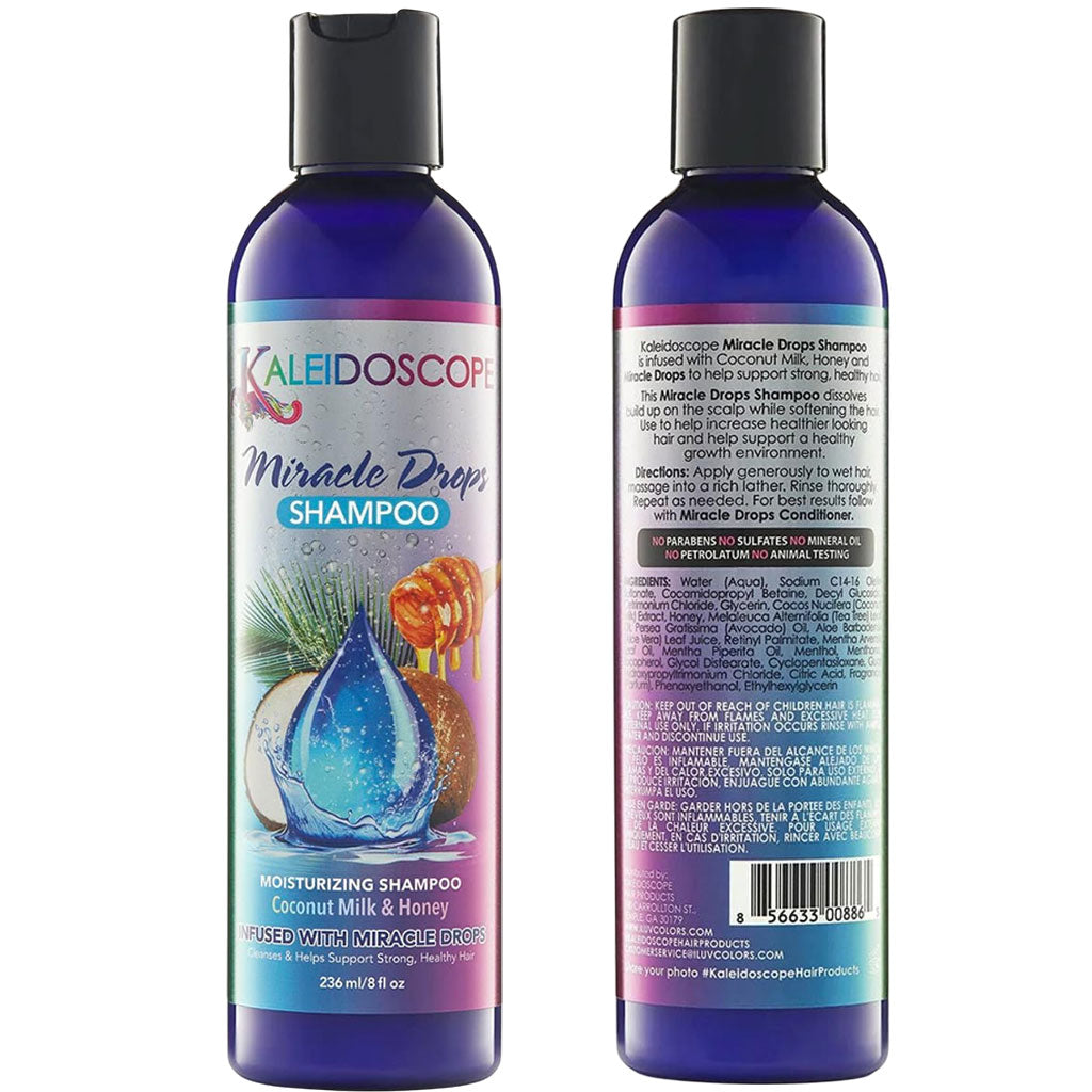 Kaleidoscope Miracle Drops Coconut Milk And Honey Moisturizing Shampoo