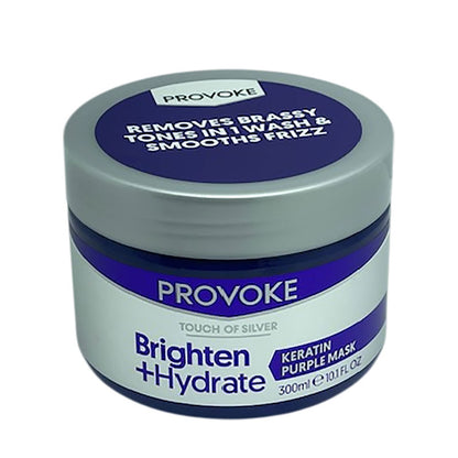 Keyline Provoke Touch Of Silver Brighten And Hydrate Keratin Purple Mask
