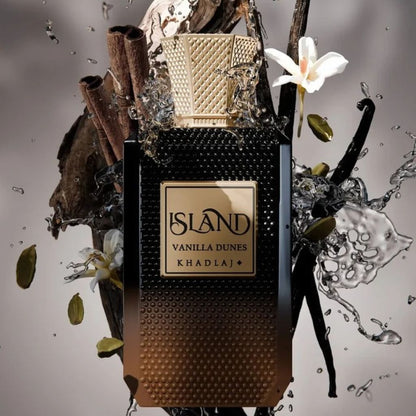 Khadlaj Island Vanilla Dunes Extrait De Parfum bottle for him