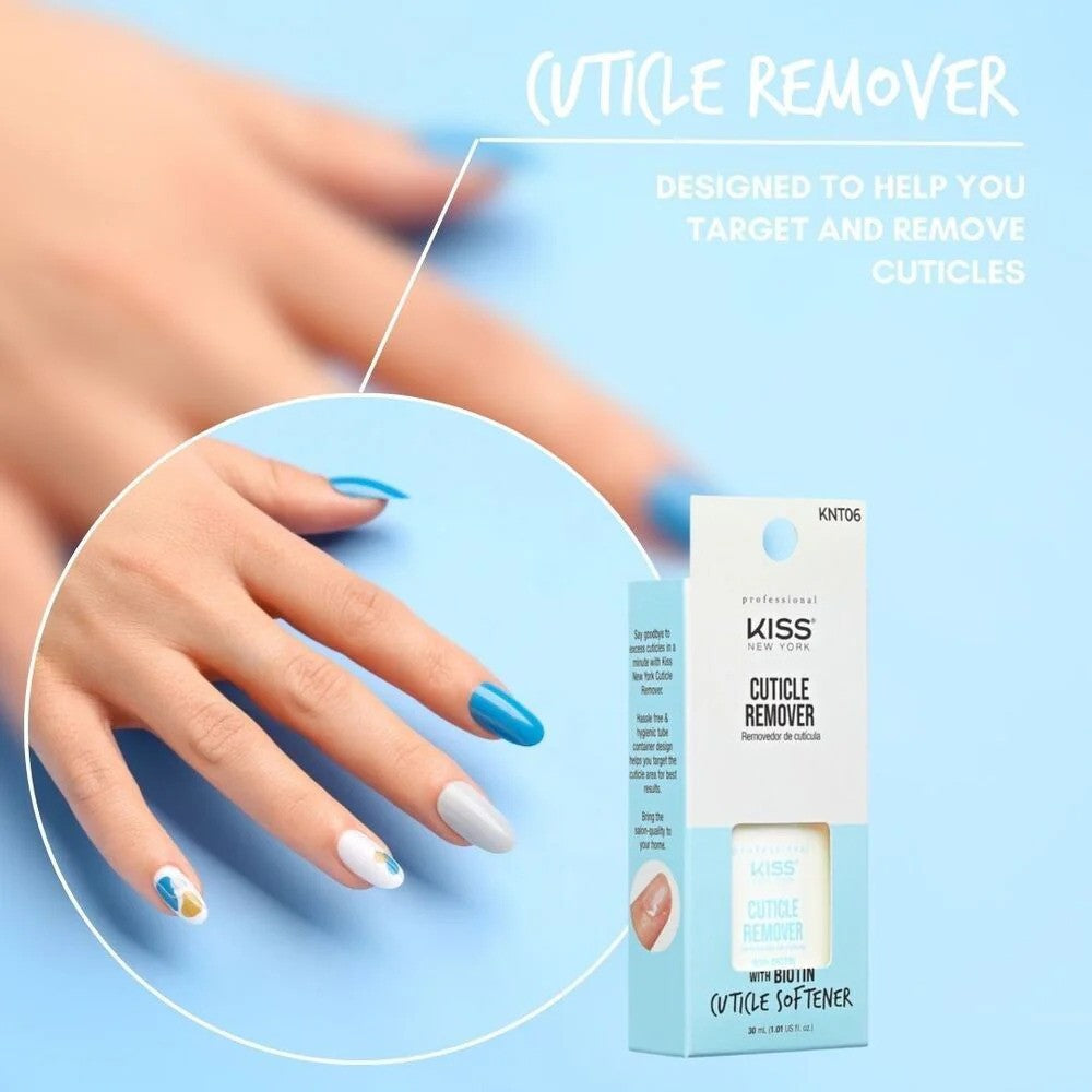 Kiss Cuticle Remover With Biotin Cuticle Softener