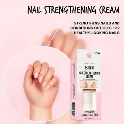 Kiss Nail Strengthening Cream With Biotin Total Solution